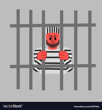 prison cartoon style
