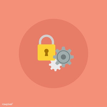 Privacy setting vector icon illustration Vect.. | Free stock vector - 44441
