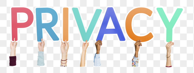 Privacy word png element, transparent | Free PNG - rawpixel