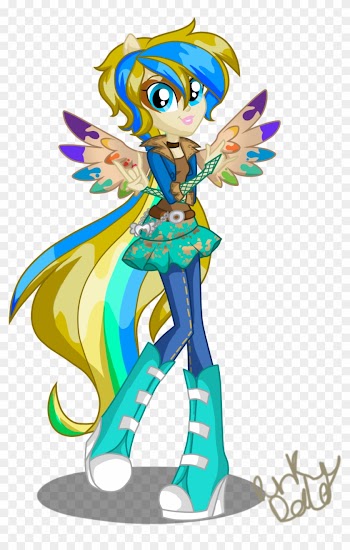 [prize] Gatherer By Plnetfawn - Equestria Girls Rainbow Rocks Oc