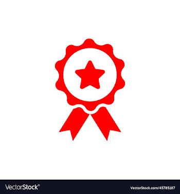 prize medal abstract icon