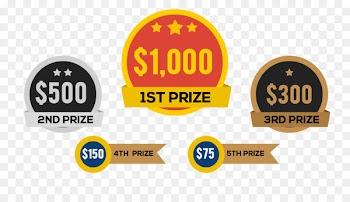 Prize money Competition Prize money Badge - cash prize 