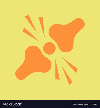 Problems joints vector image