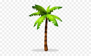 Process Of Extraction - Cartoon Palm Tree 3d