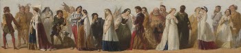 Procession of Characters from Shakespeare's | Free Photo - rawpixel