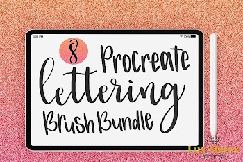 Procreate Lettering Brush Bundle