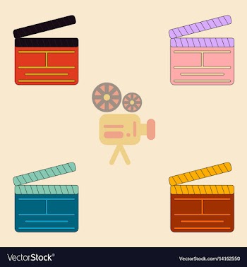 Producer clapperboard vector image