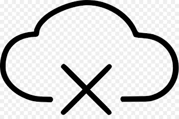 Product Clip art Line Black M - concellation icon 