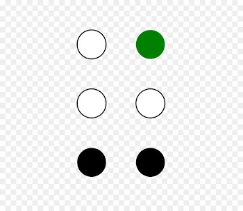 Product design Font Point - of braille 