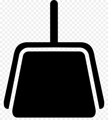 Product design Line Font Technology - dustpan icon 