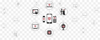 Product design Pattern Technology Font - authentication banner 