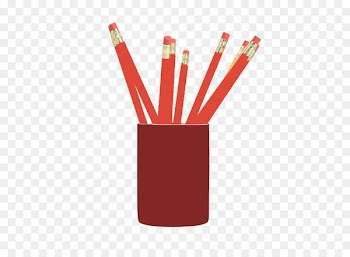 Product design Pencil - anxiety outline 