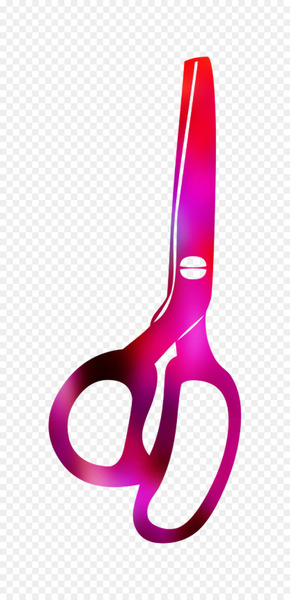 Product design Scissors Pink M Font -  
