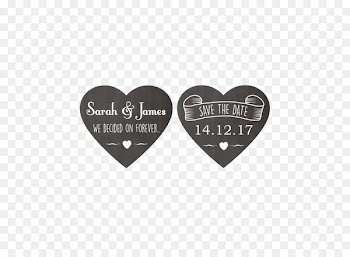 Product Font Heart Chalk Save the date - heart 