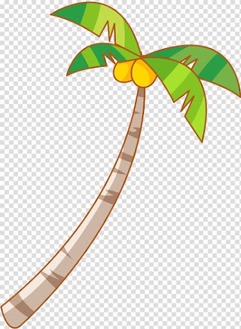 Product Plant stem Leaf Flower, coconut tree watercolor transparent background PNG clipart