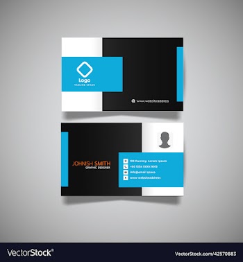 professional business card