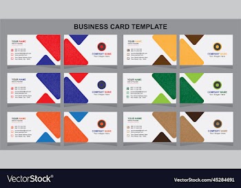 professional business card template