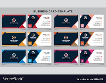 professional business card template