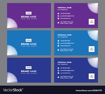 professional business card template