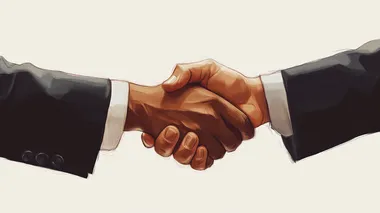 Professional Business Handshake Professional Business Handshake