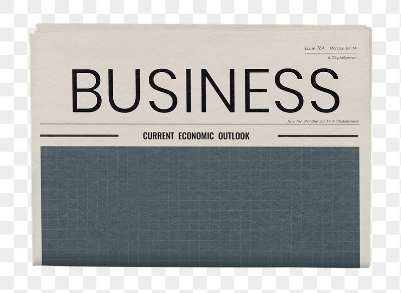 Professional business png newspaper sticker, | Free PNG - rawpixel