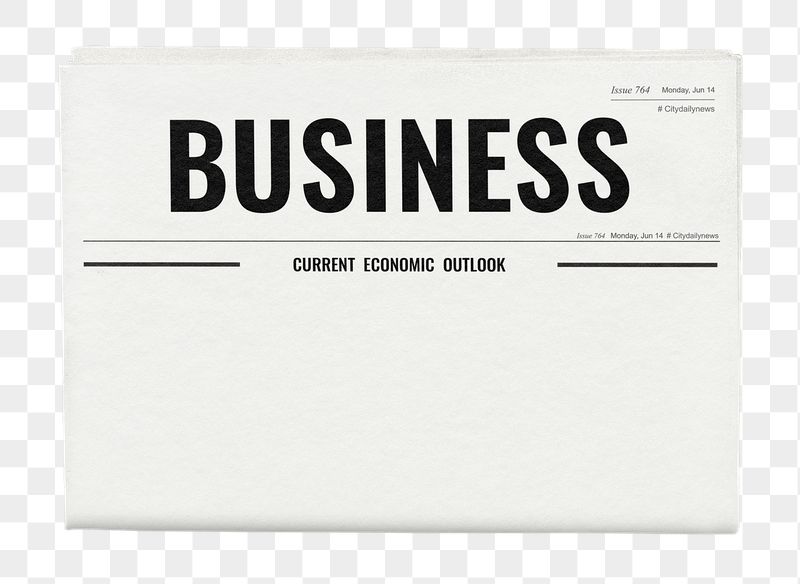 Professional business png newspaper sticker, | Free PNG - rawpixel