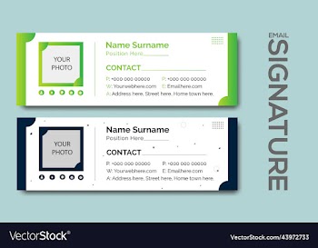professional email signature template
