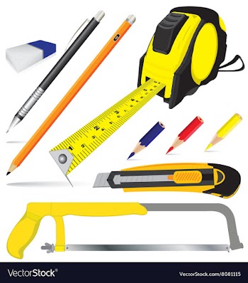 Professional hand tool isolated on white vector image