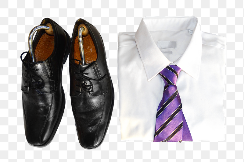 Professional leather shoes & shirt | Free PNG - rawpixel