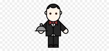 Professions Puzzle Waiter Icon - Police staff 