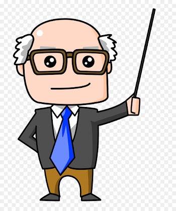 Professor Teacher Student Clip art - Cartoon bald old man, Professor, teacher 