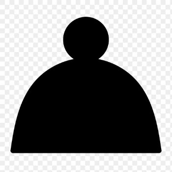 Profile png web UI icon in solid style | Free stock illustration | High Resolution graphic