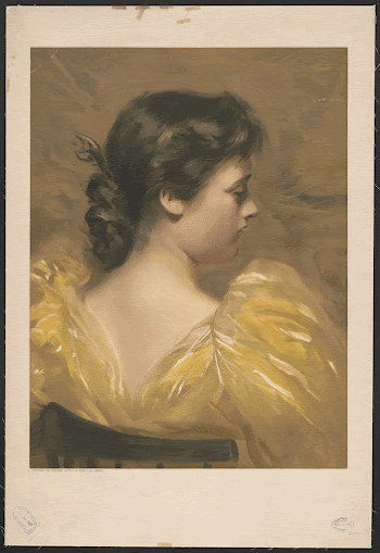 [Profile view of seated woman | Free Photo - rawpixel