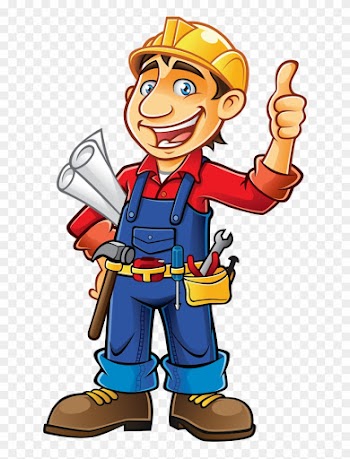 Profissões E Ofícios - Construction Worker Clipart