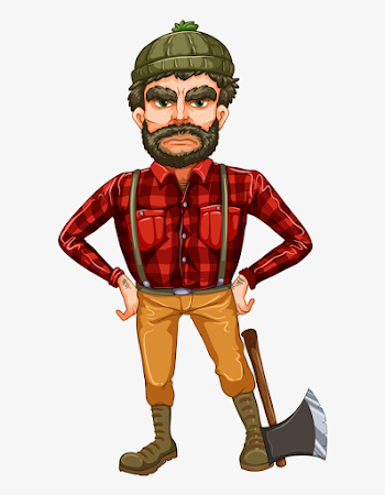 Profissões E Ofícios - Lumberjack .png - Free Transparent PNG ...