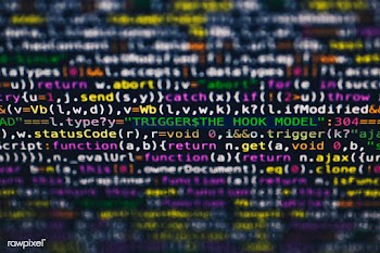 Programmer code on a screen | Free public domain photo - 593170