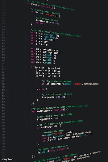 Programmer code on a screen | Free public domain photo - 593193