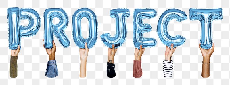 Project balloon png word sticker, | Free PNG - rawpixel