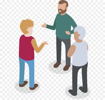 Project - Three people talking 