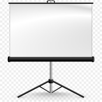 Projection screen Video projector Computer monitor Clip art - Computer Screen Clipart 