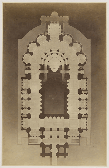 Projet pour le Sacré-Coeur (plan). | Free Photo - rawpixel