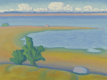 Promontory Oland (1913) painting in high | Free Photo - rawpixel