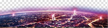 Promotion Advertising, Colorful city night sky transparent background PNG clipart