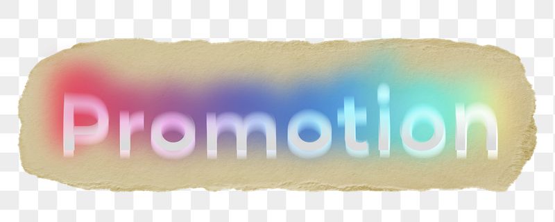 Promotion png ripped paper word | Free PNG - rawpixel