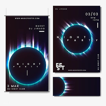 Promotional layout set | Free stock vector - 544728