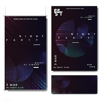 Promotional layout set | Free stock vector - 544740