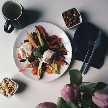 Proper healthy paleo breakfast 