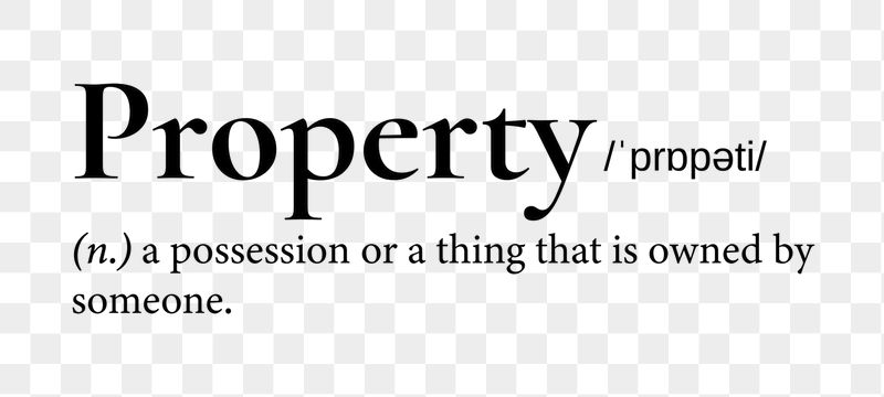 Property png dictionary word sticker, | Free PNG - rawpixel