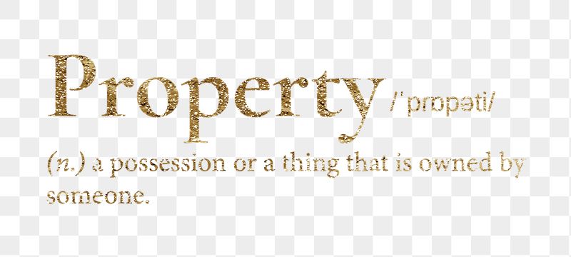 Property png dictionary word sticker, | Free PNG - rawpixel