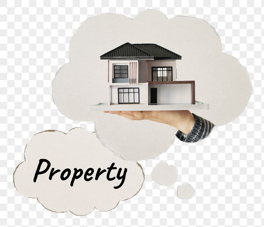 Property png speech bubble sticker, | Free PNG - rawpixel